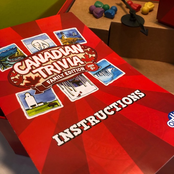 Canadian Trivia: Family Edition Board Game For Ages 9 And Up By Outset Media - Picture 7 of 13